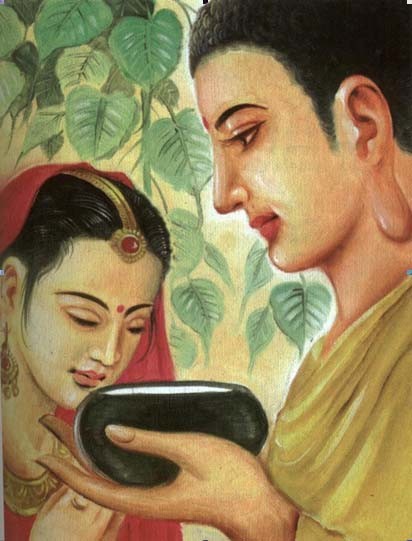 Nữ thí chủ quả cảm